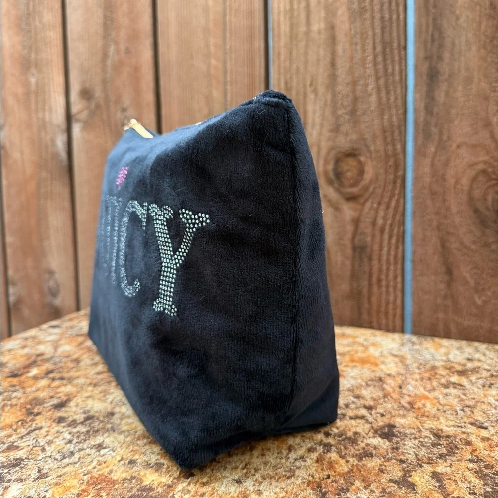 Juicy Couture Velour Cosmetic Bag - Picture 3 of 9